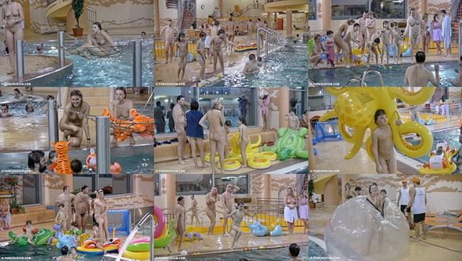 New family nudism video - Indoor water runners vol.1 [純粋なヌーディズム]