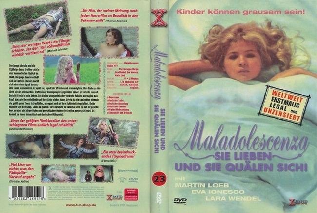 Maladolescenza (1977) film [純粋なヌーディズム]